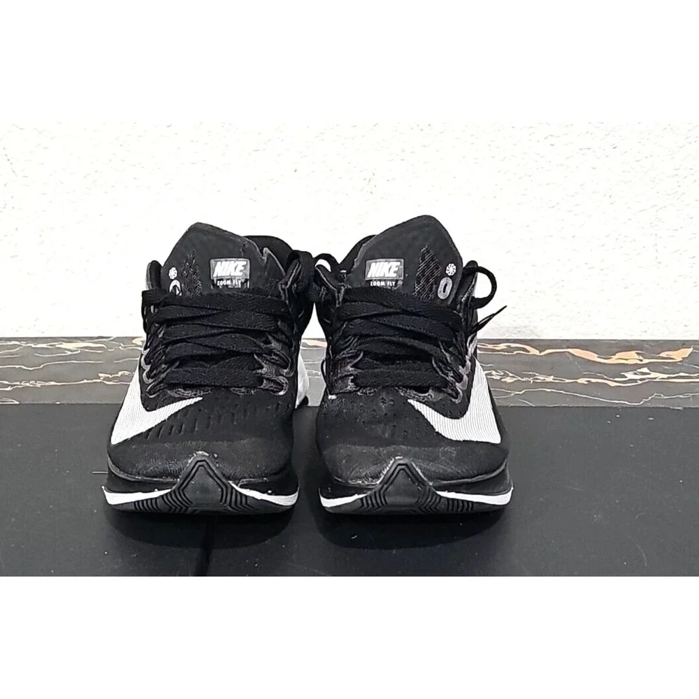 Nike Zoom Fly Black White Running Shoes Sneakers 897821-001 Womens Size 6.5